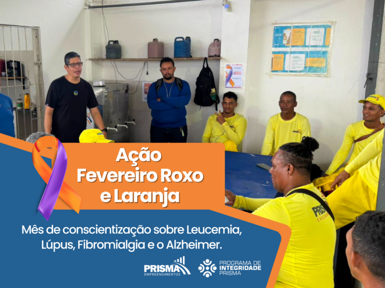 Fevereiro Roxo e Laranja: informação, prevenção e empatia como compromisso social