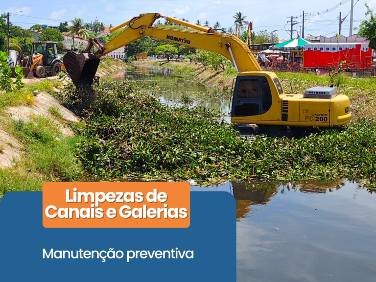 Limpeza de Canais e Galerias: a importância da manutenção preventiva